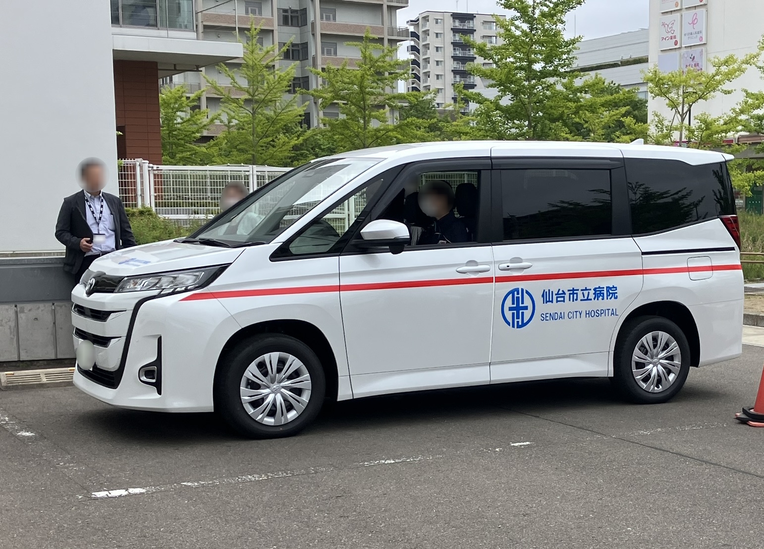 仙台市立病院へ災害派遣車両を寄贈